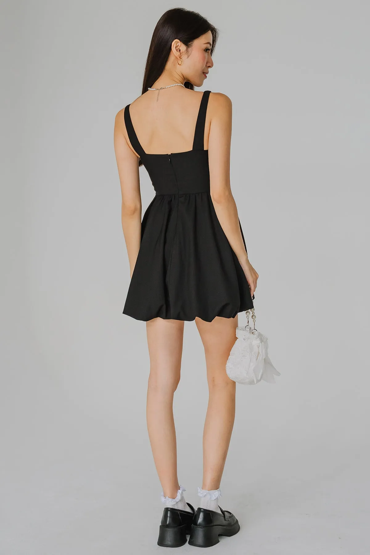 24:7 Romper Dress (Black)