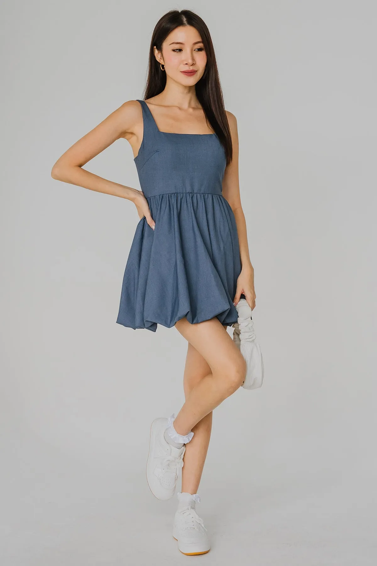 24:7 Romper Dress (Blue)