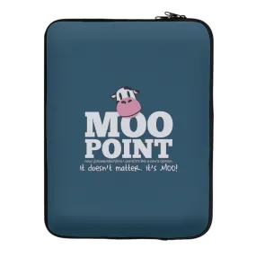 A Moo Point Laptop Sleeve