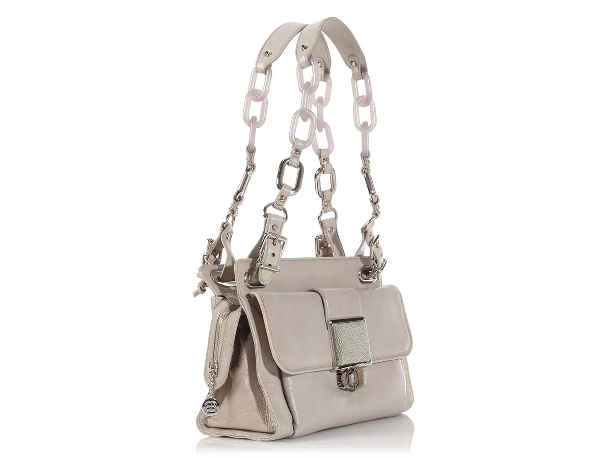 Balenciaga Gray Cherche Midi Satchel