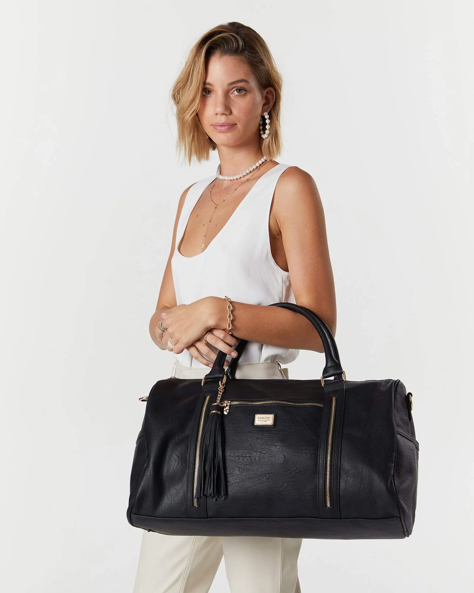 Black Kelly Overnight Bag