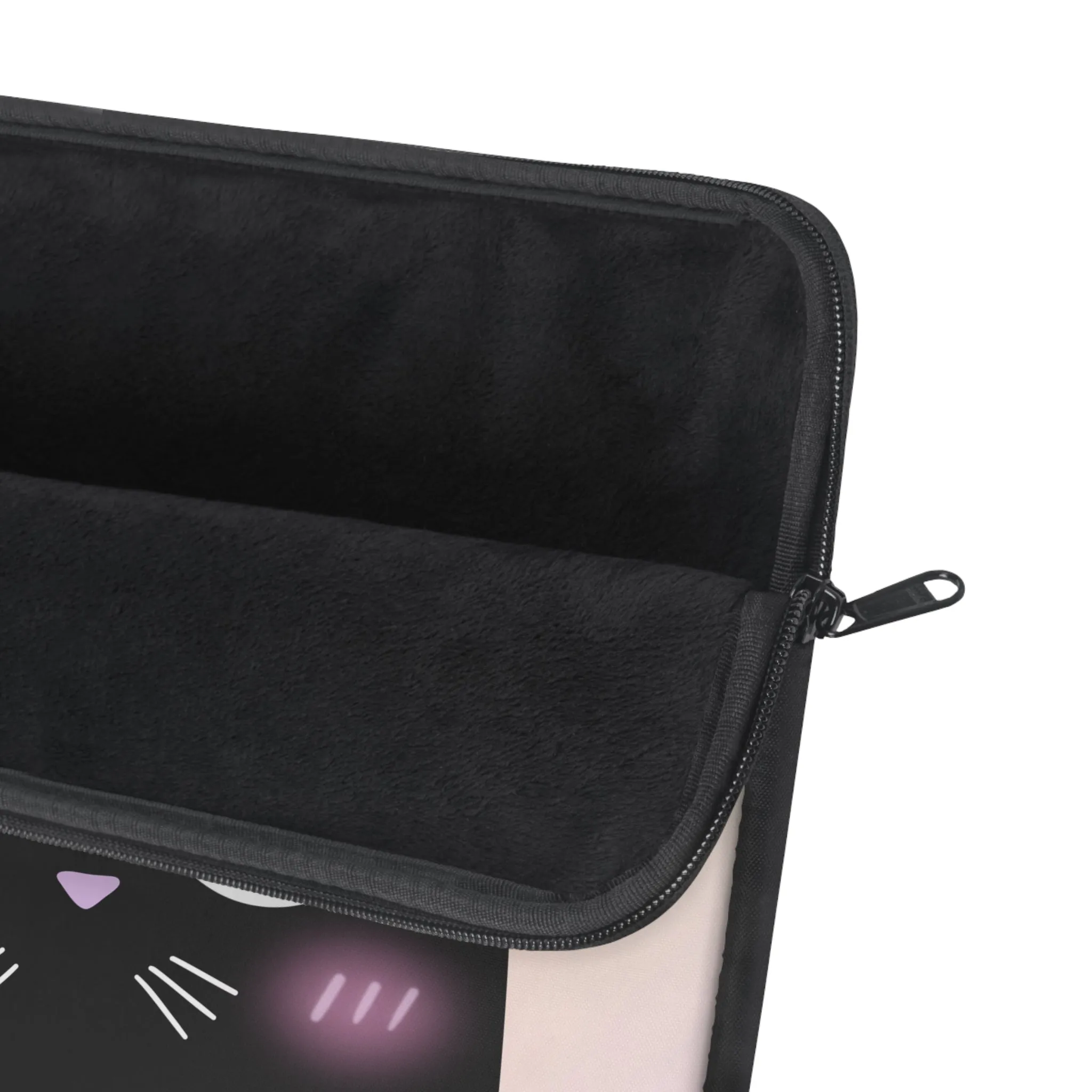 Blushing Cat Laptop Sleeve