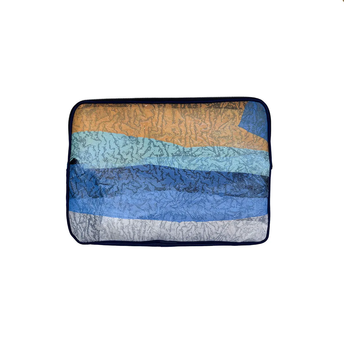 Classic Laptop Sleeve - Blue Blocks