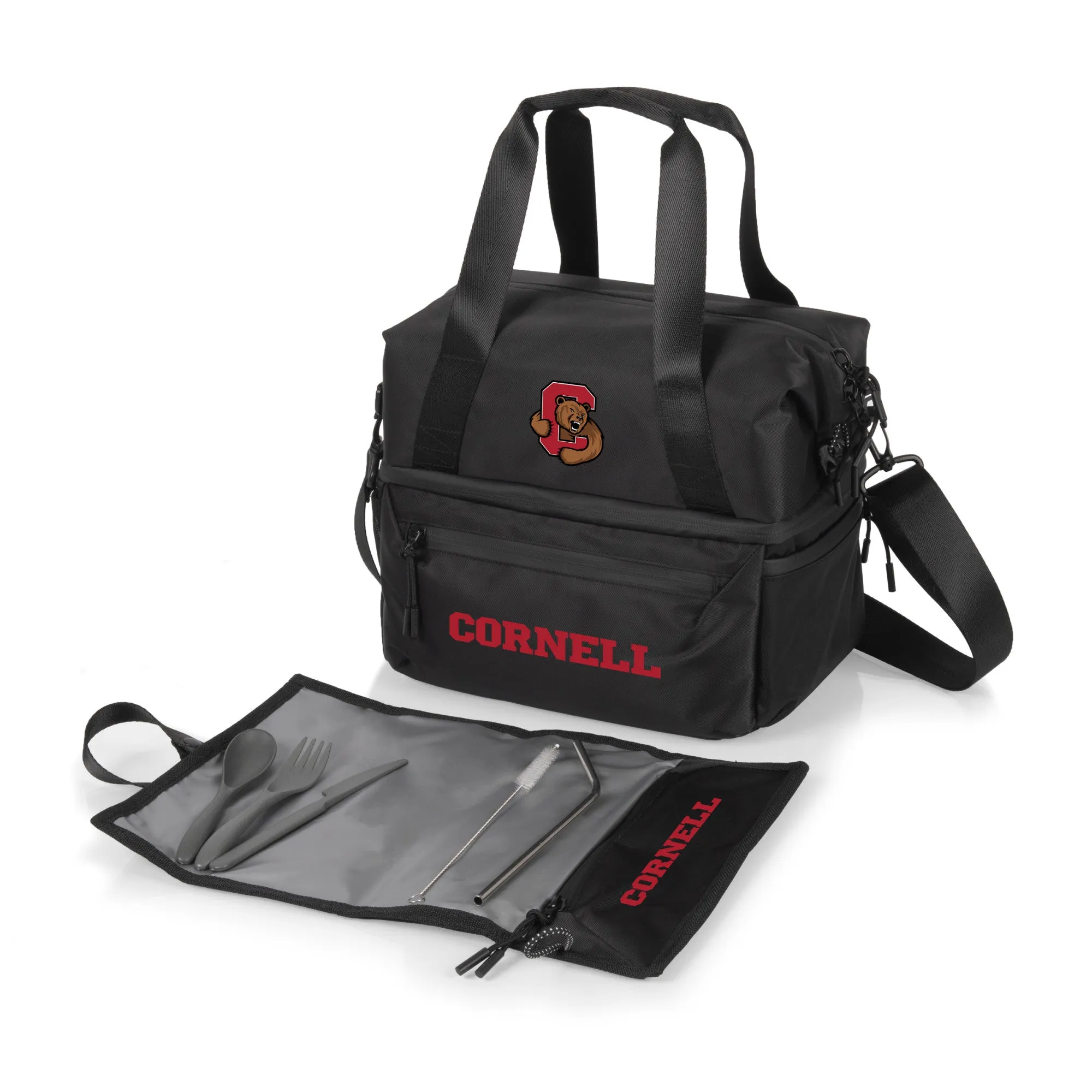 Cornell Big Red - Tarana Lunch Bag Cooler with Utensils