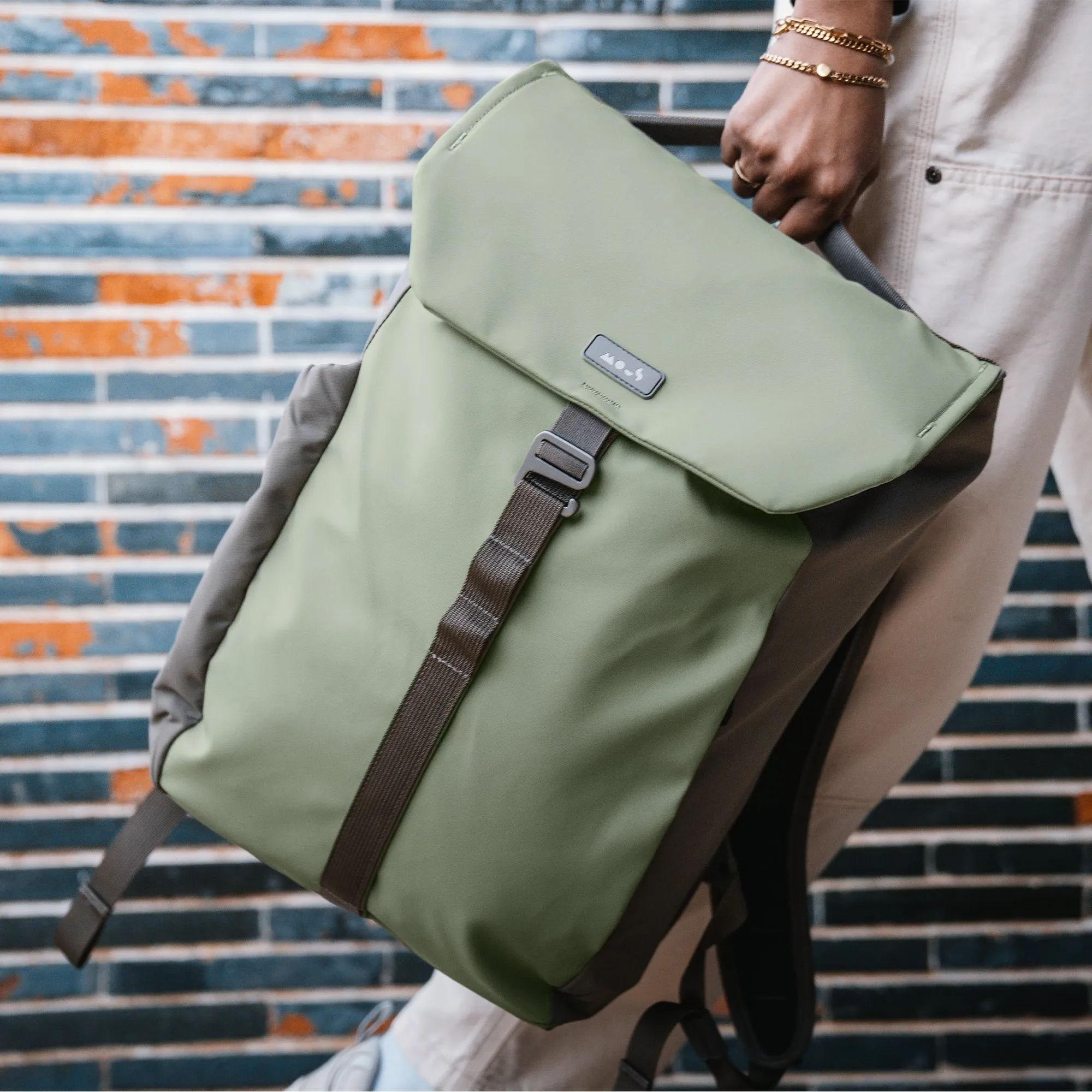 Day Backpack with AiroFoam® - Sage