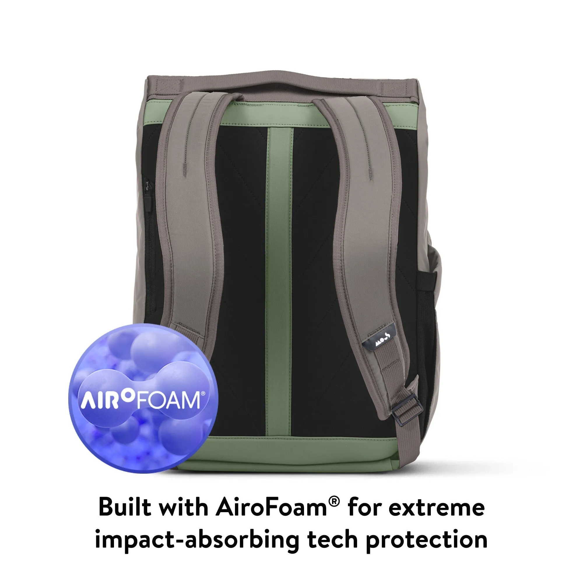 Day Backpack with AiroFoam® - Sage