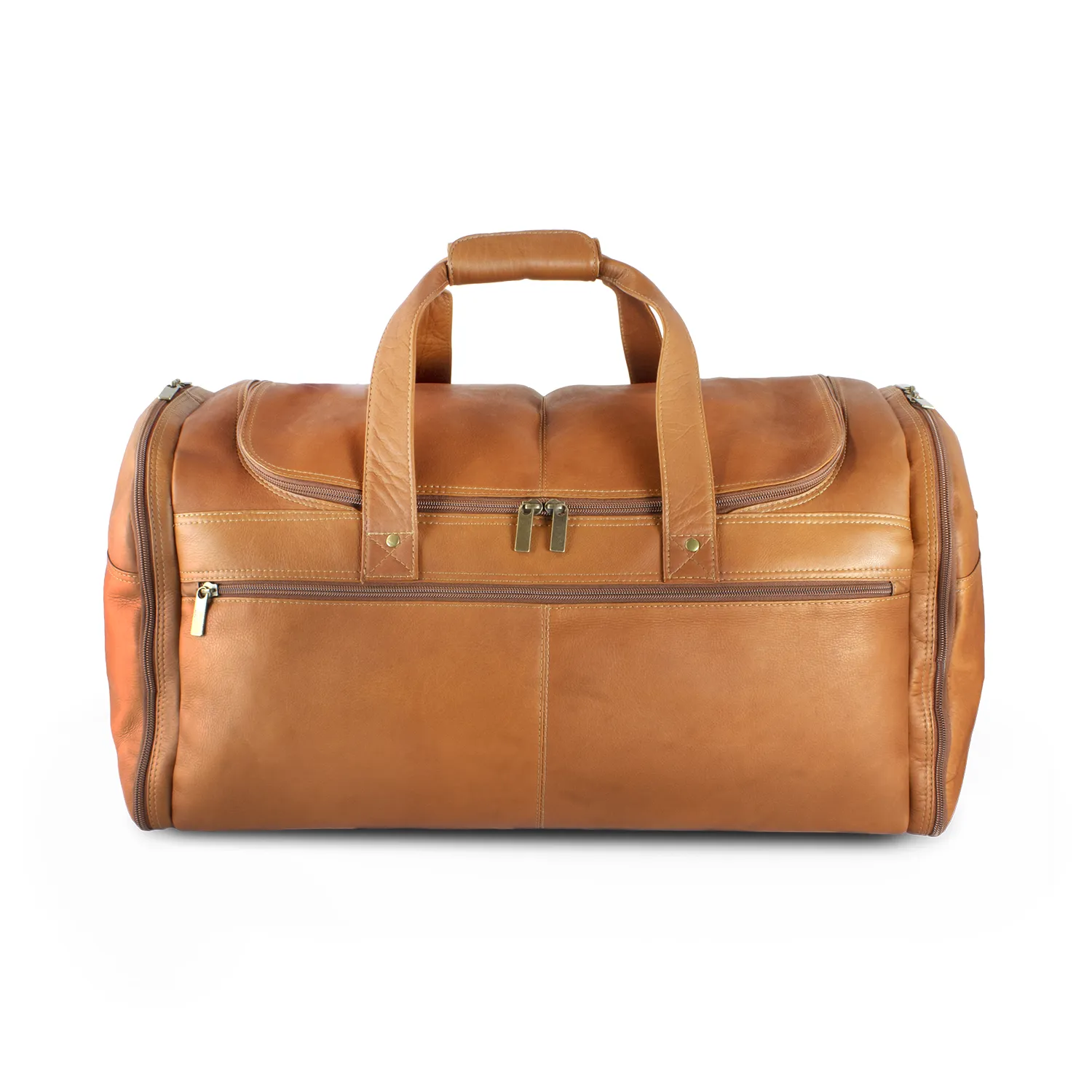 DayTrekr Leather Deluxe Duffel