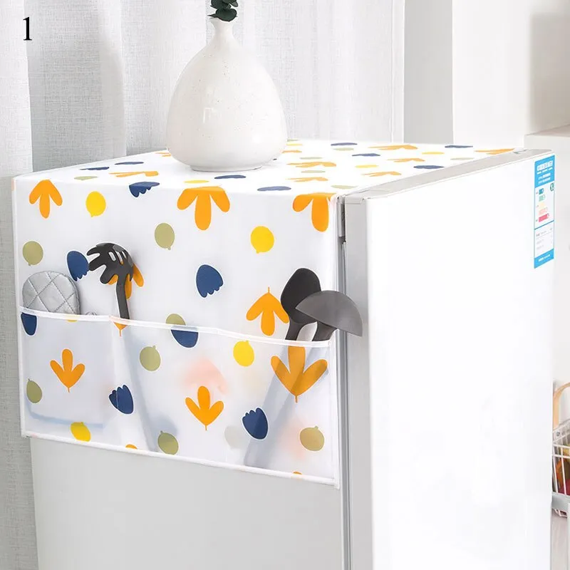 Dust-Proof Fridge Cover Washing Machine Cover|  Multicolor