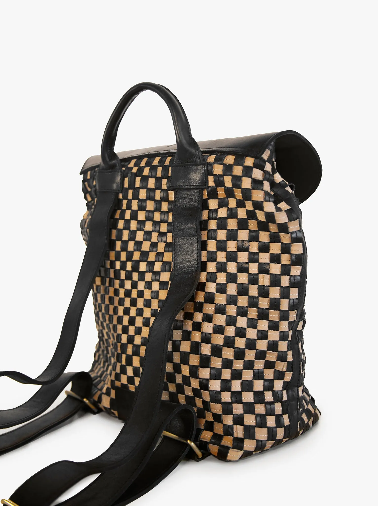 Elsa Basketweave Backpack