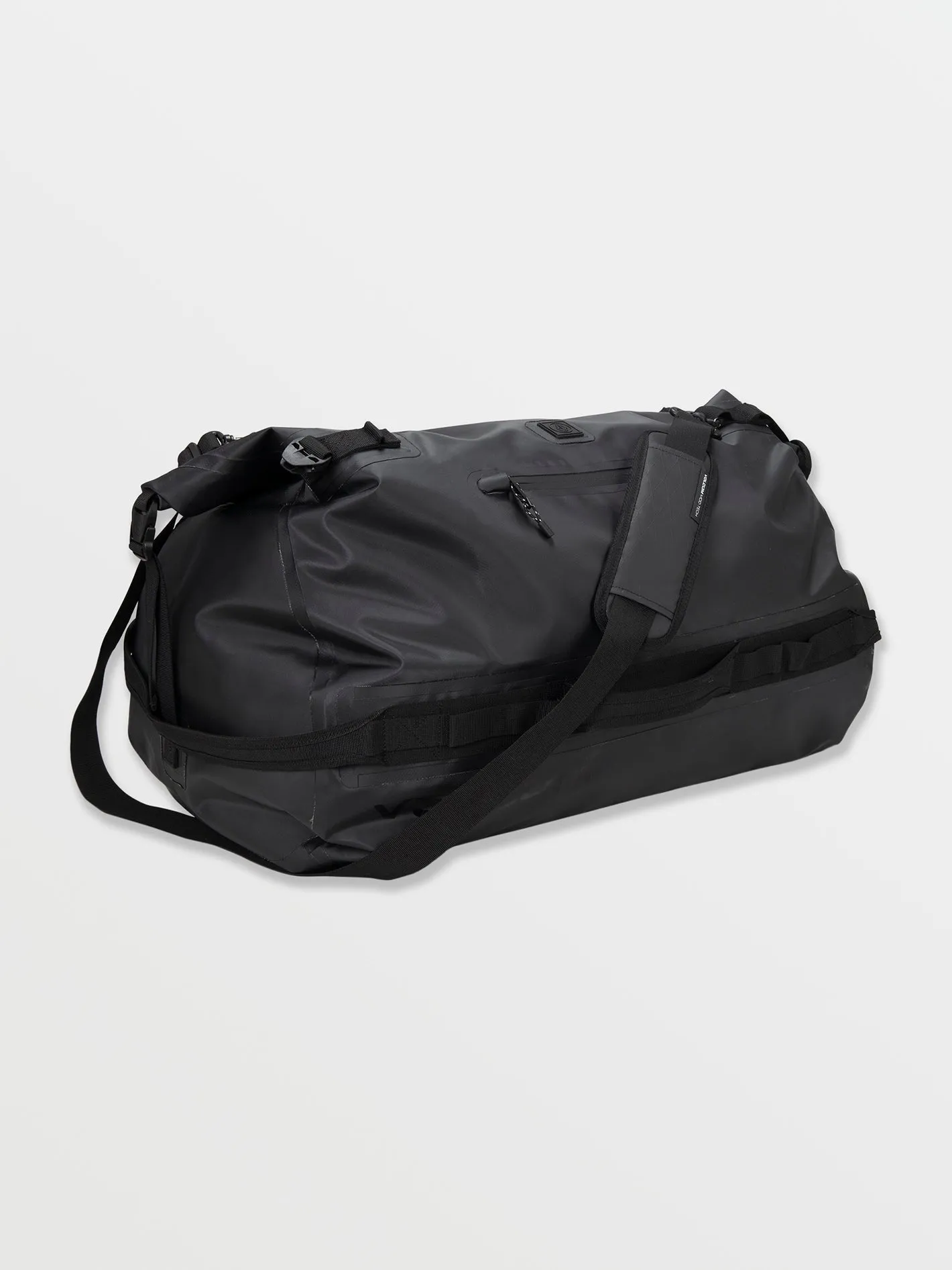 Frequency Roll-Top Duffel - Black