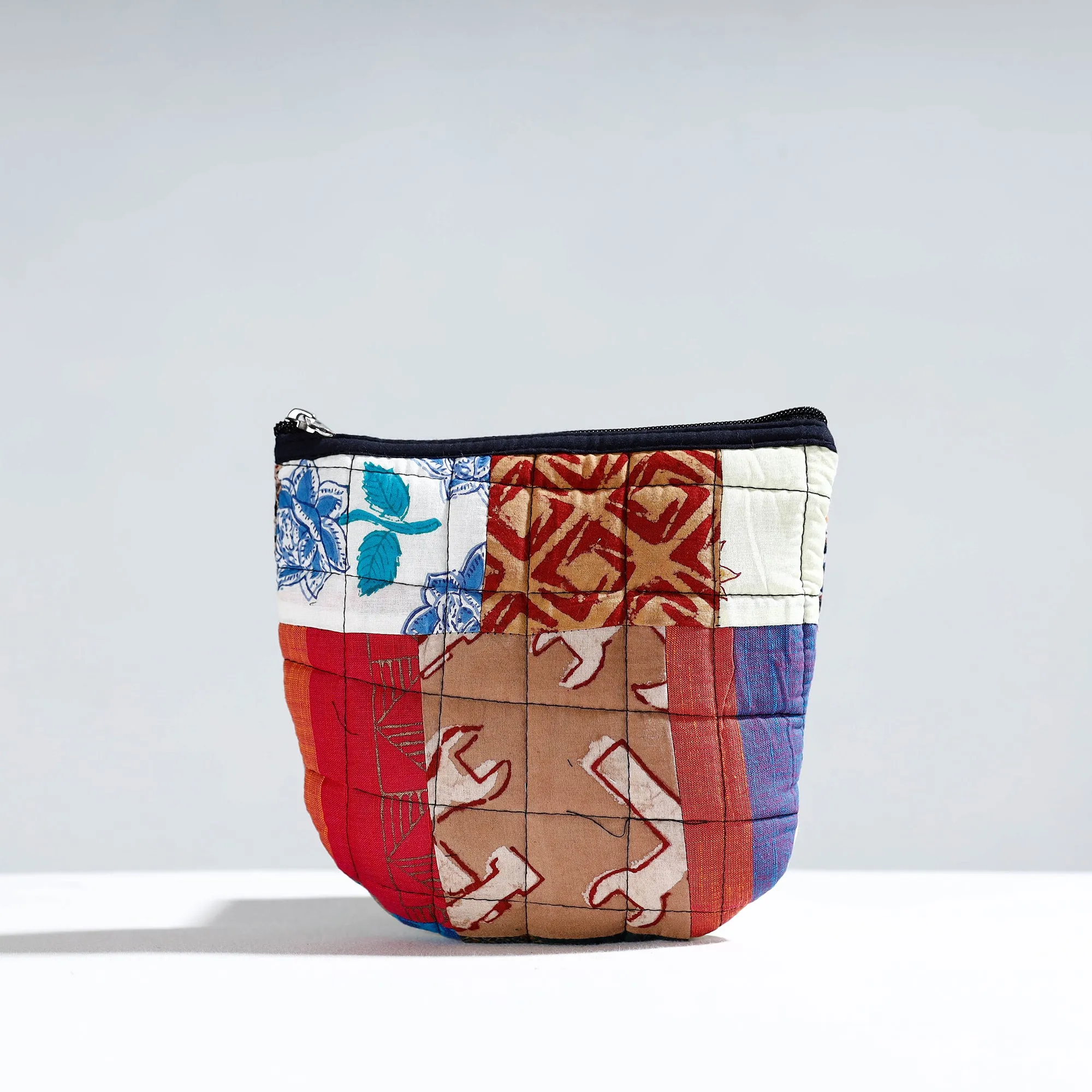 Handmade Quilted Patchwork Utility Pouch 13