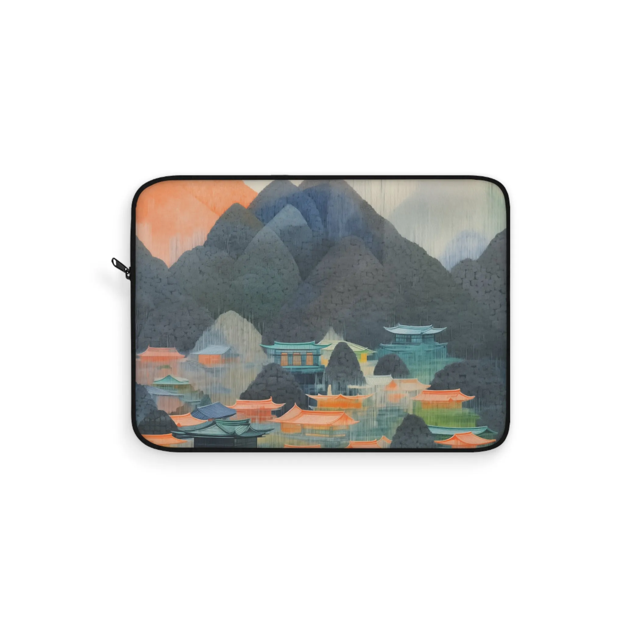 Japanese Landscape Art Laptop Sleeve