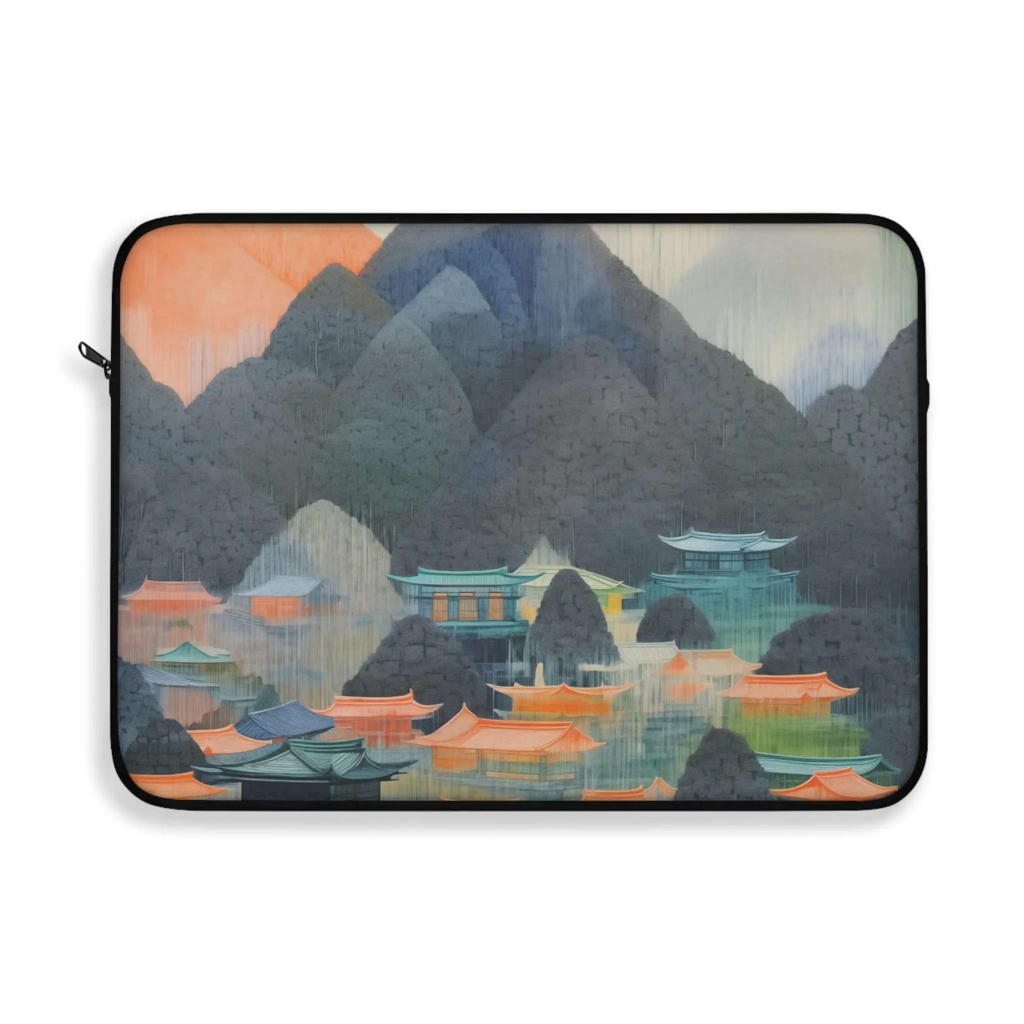 Japanese Landscape Art Laptop Sleeve