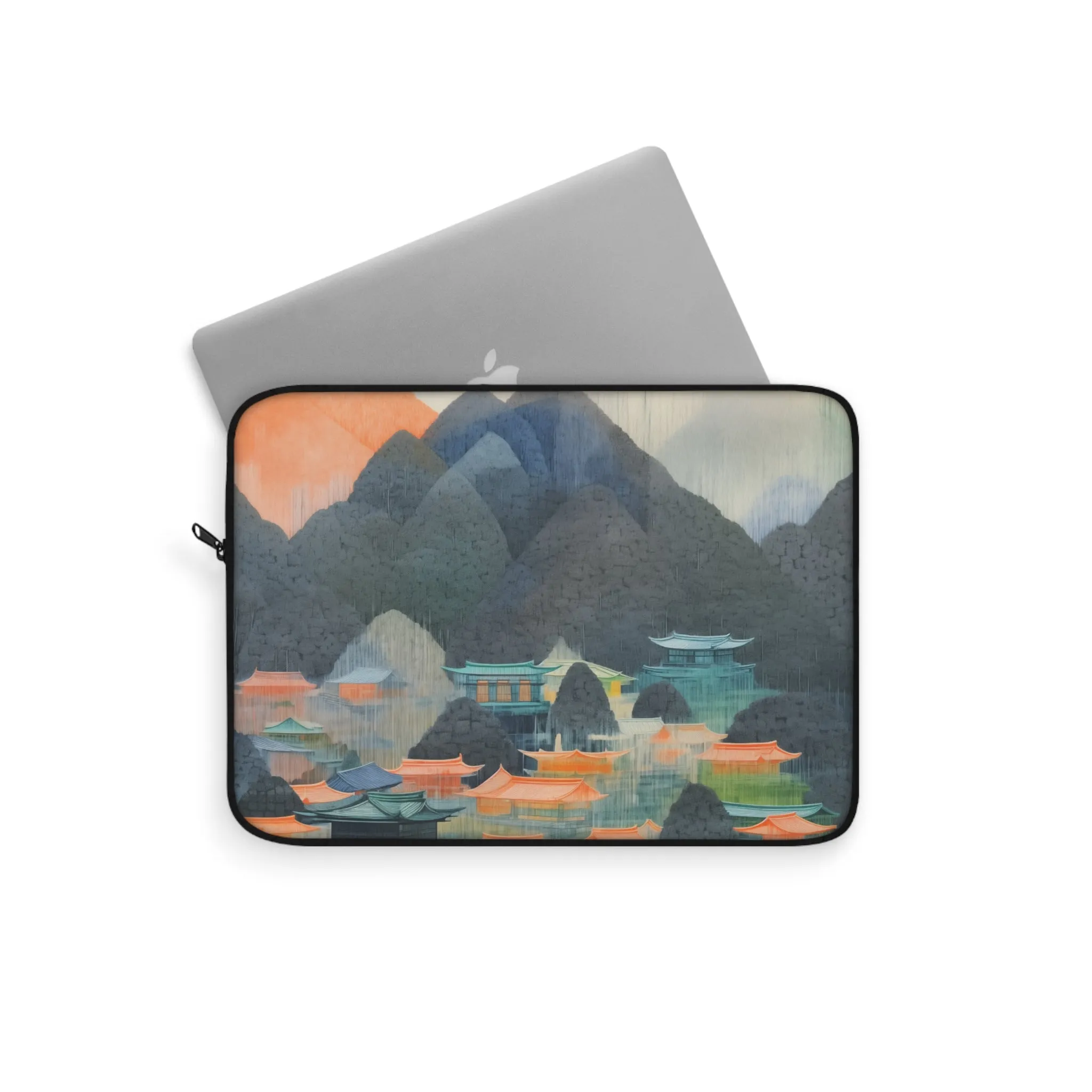 Japanese Landscape Art Laptop Sleeve