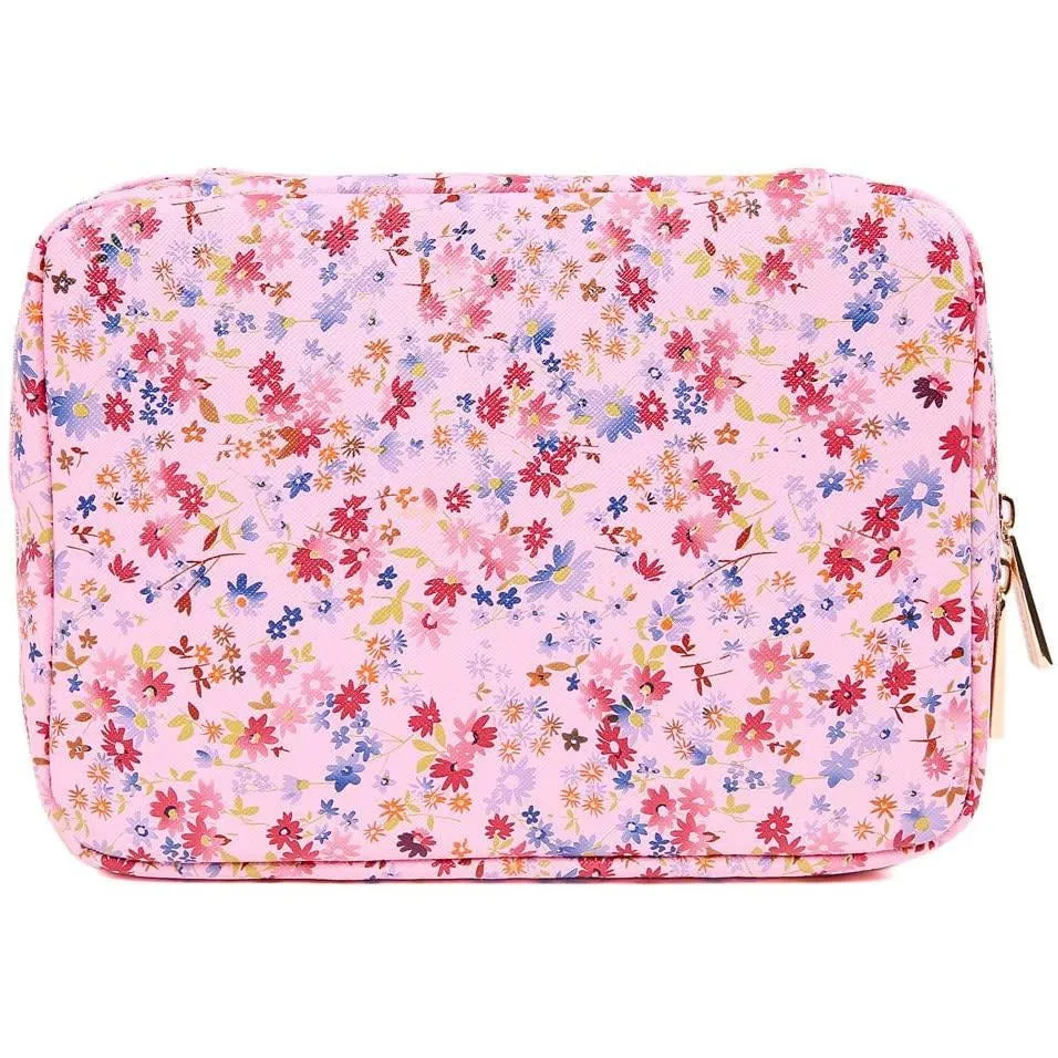 Jewelry Bag Large Blossom Pink