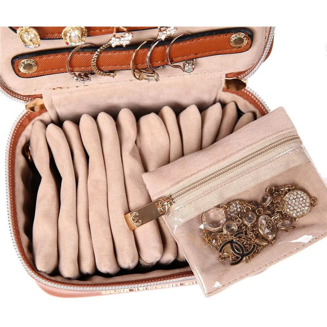 Jewelry Organizer Case Bran