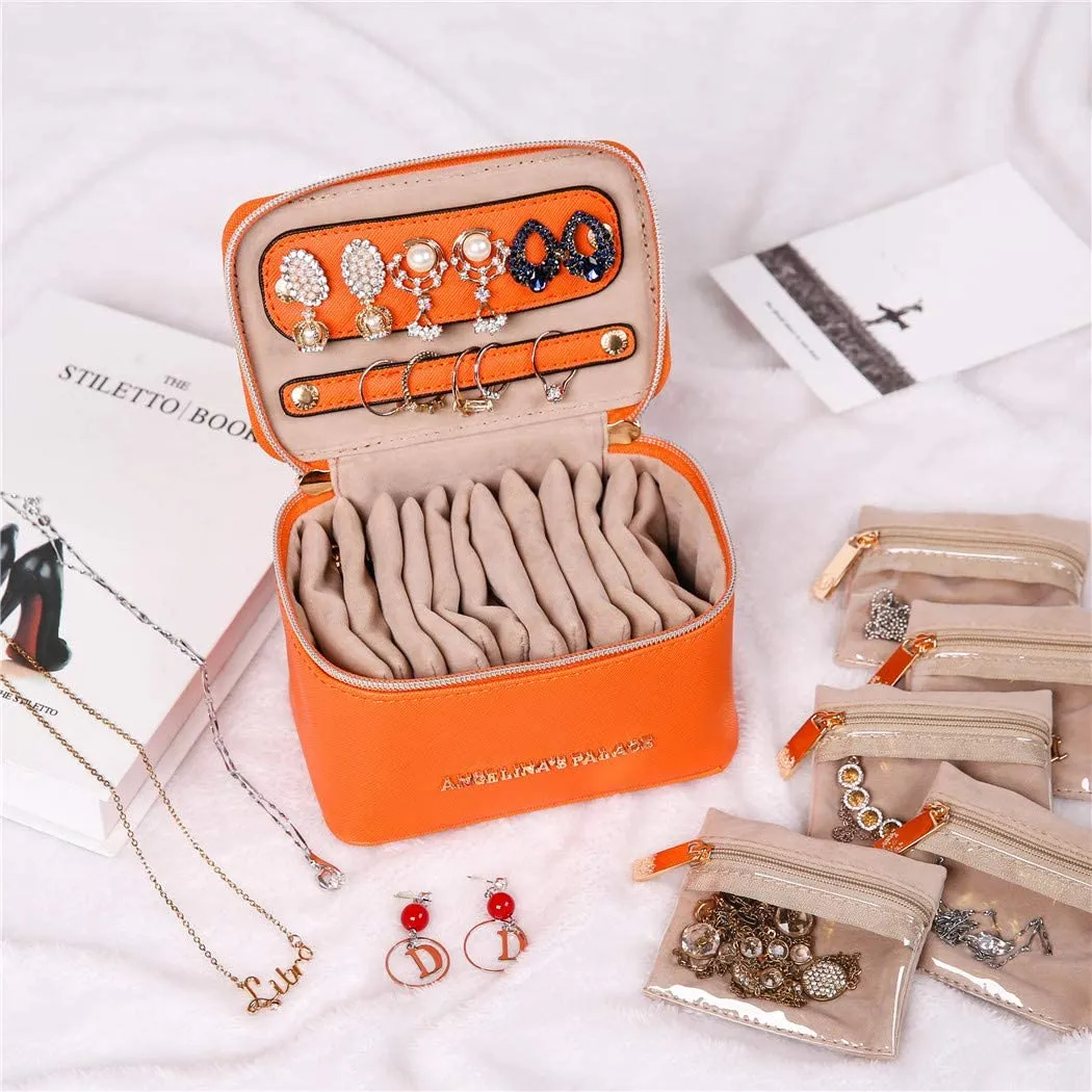 Jewelry Organizer Case Light Terracotta