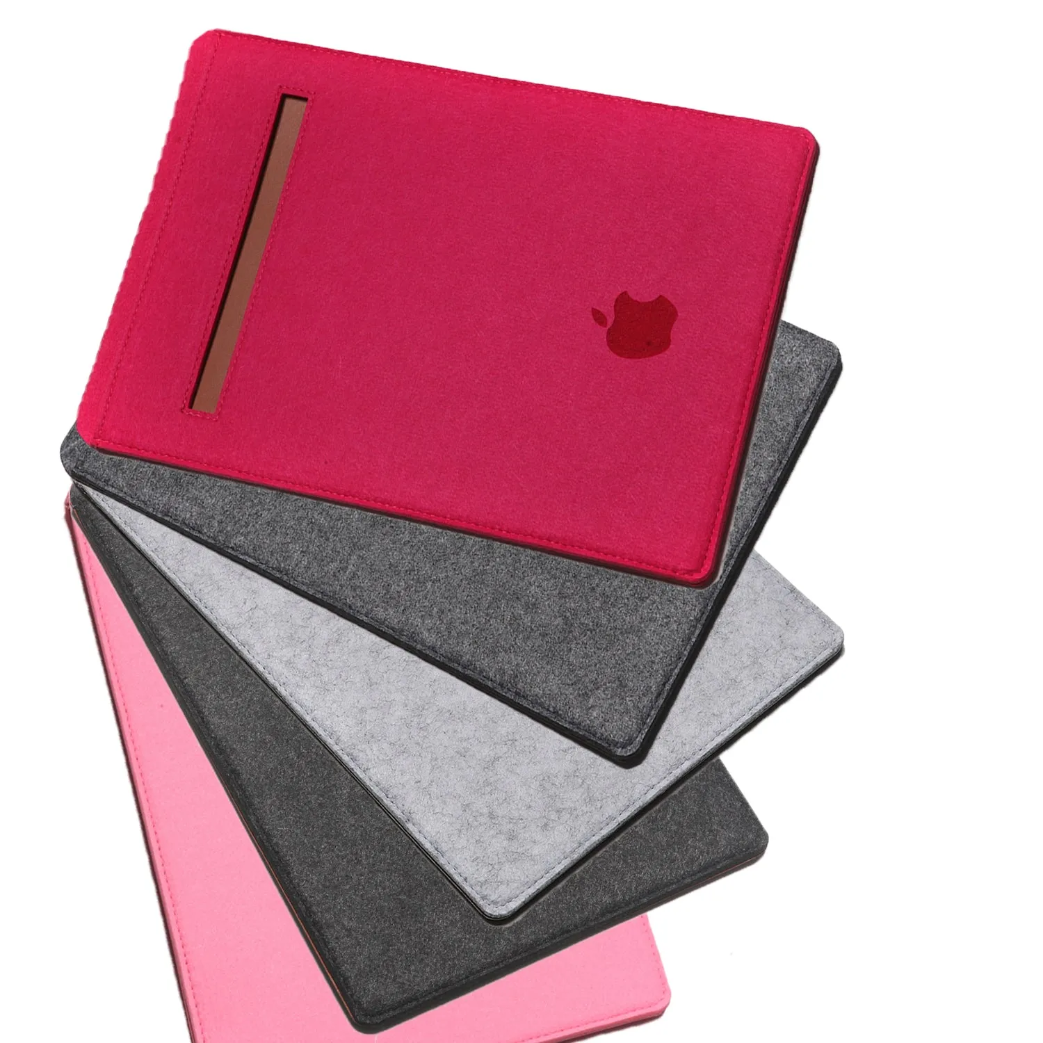 Laptop Sleeve, Felt, Grey