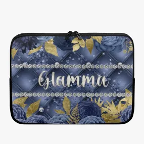 Laptop Sleeve - without handles - Navy Floral - Glamma