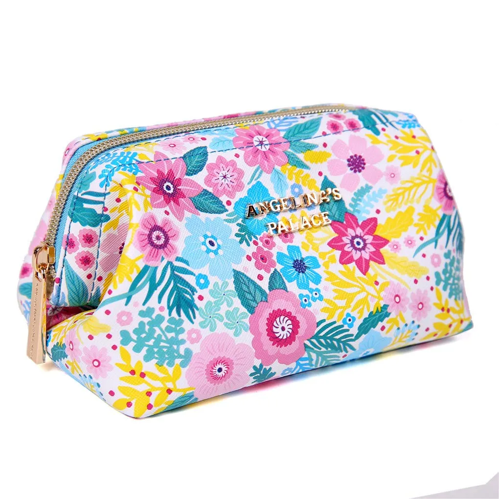 Makeup Bag Blossom Blue