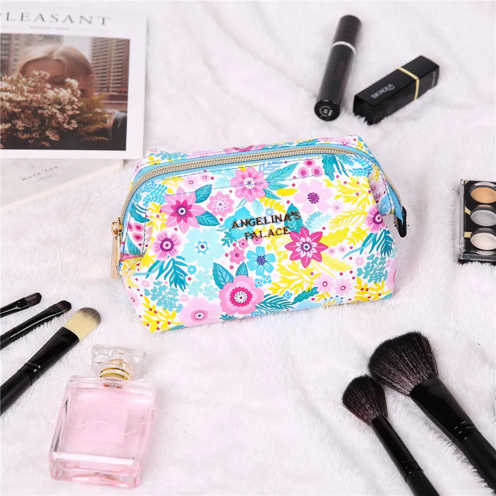 Makeup Bag Blossom Blue