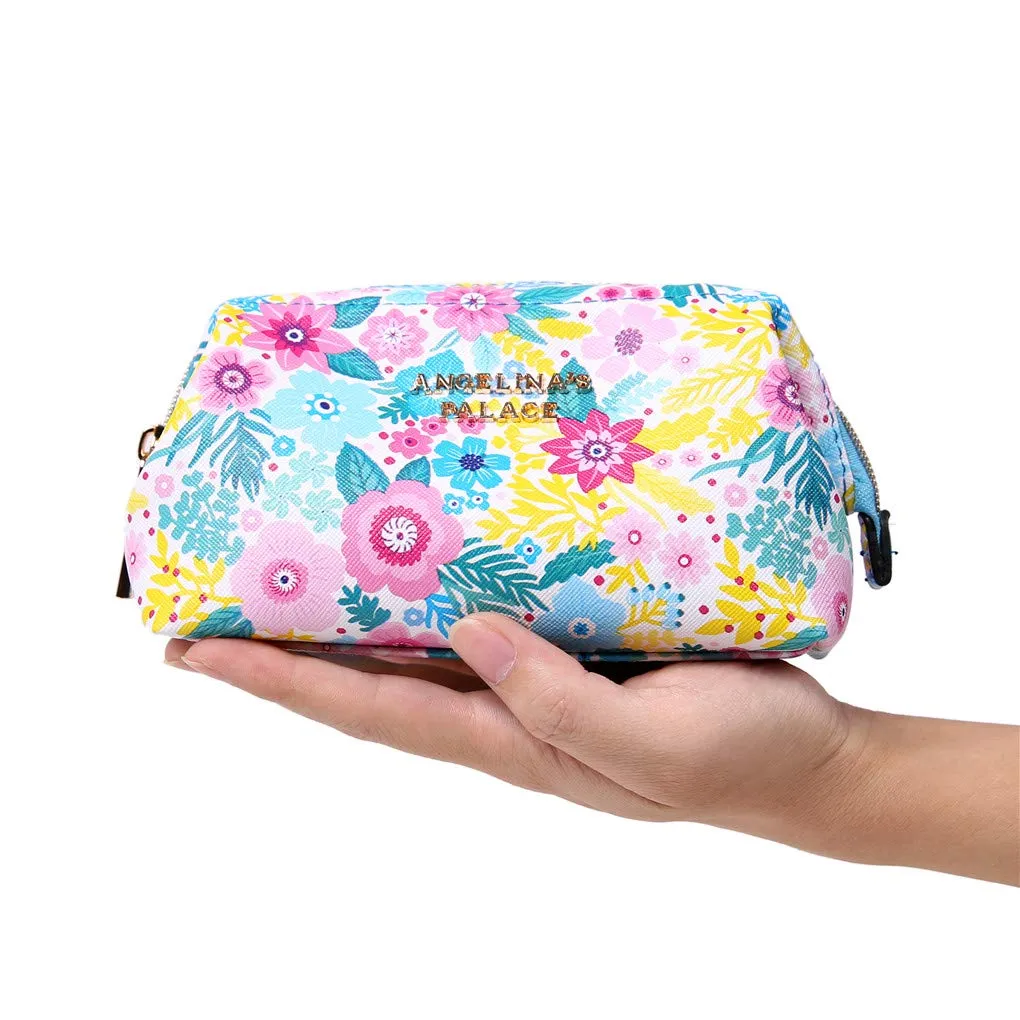 Makeup Bag Blossom Blue