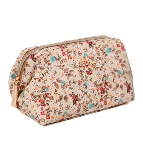 Makeup Bag Blossom Tan