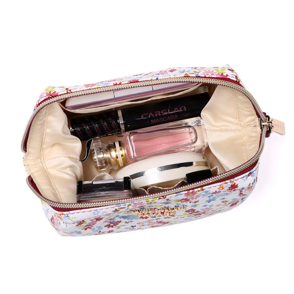 Makeup Bag Blossom Wine