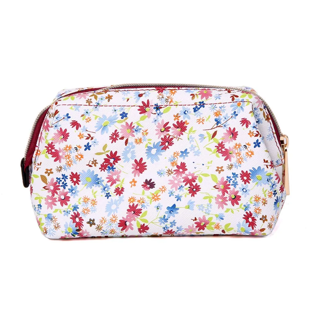 Makeup Bag Blossom Wine