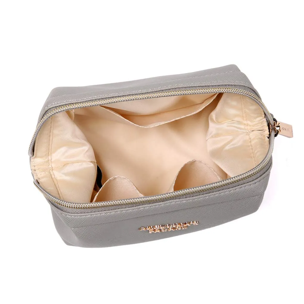 Makeup Bag Pearl Grey