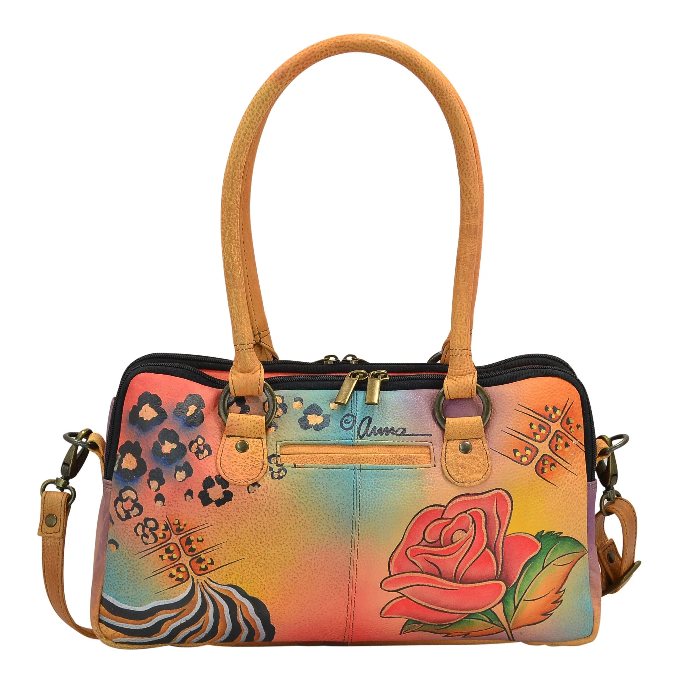 Multi Compartment Satchel - 8038