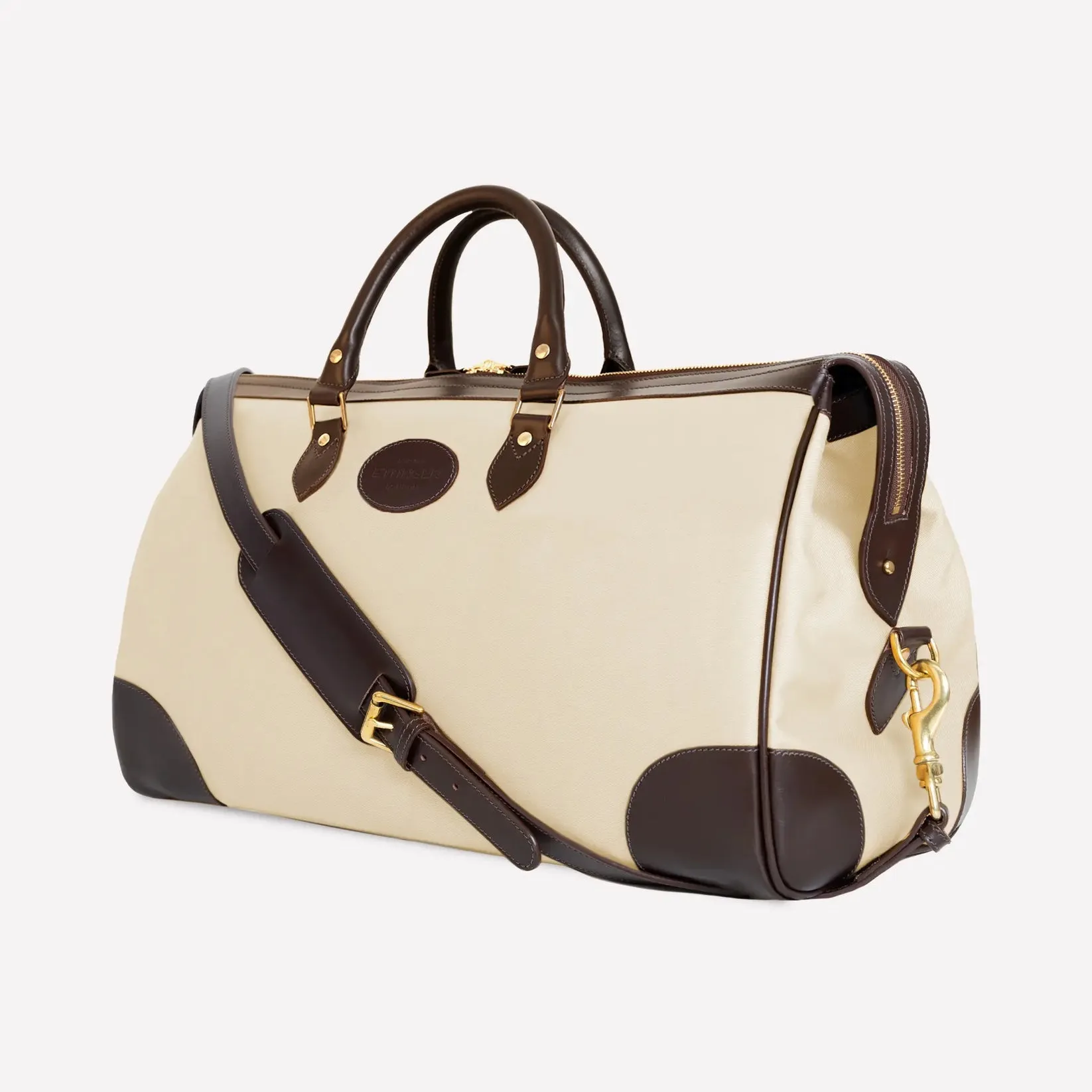 New Hurlingham Overnight Bag - Ivory