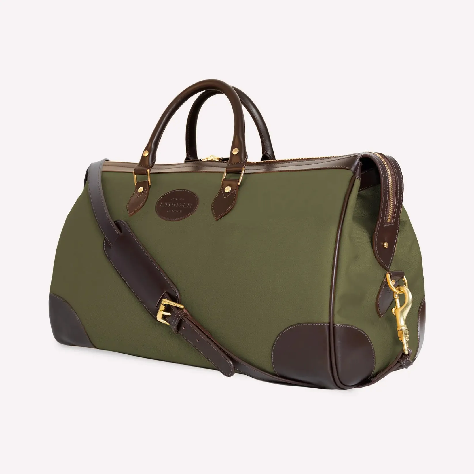 New Hurlingham Overnight Bag - Olive