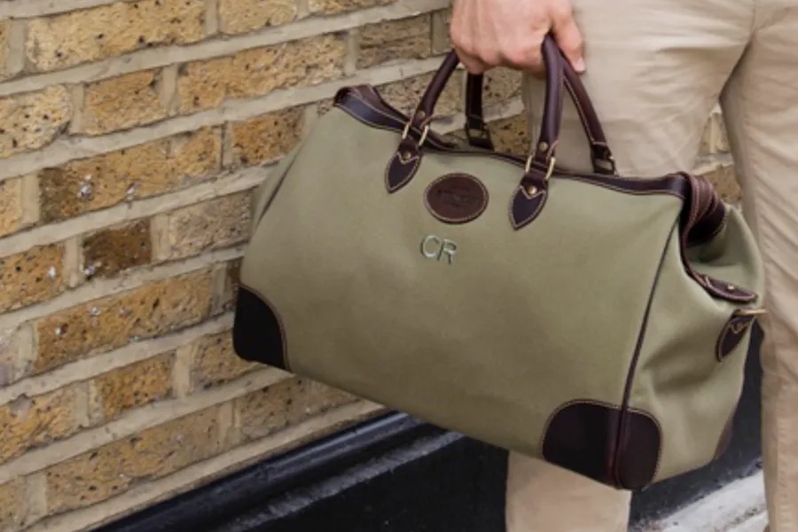 New Hurlingham Overnight Bag - Olive