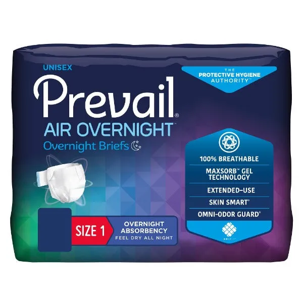 Prevail AIR Overnight Absorbency Brief