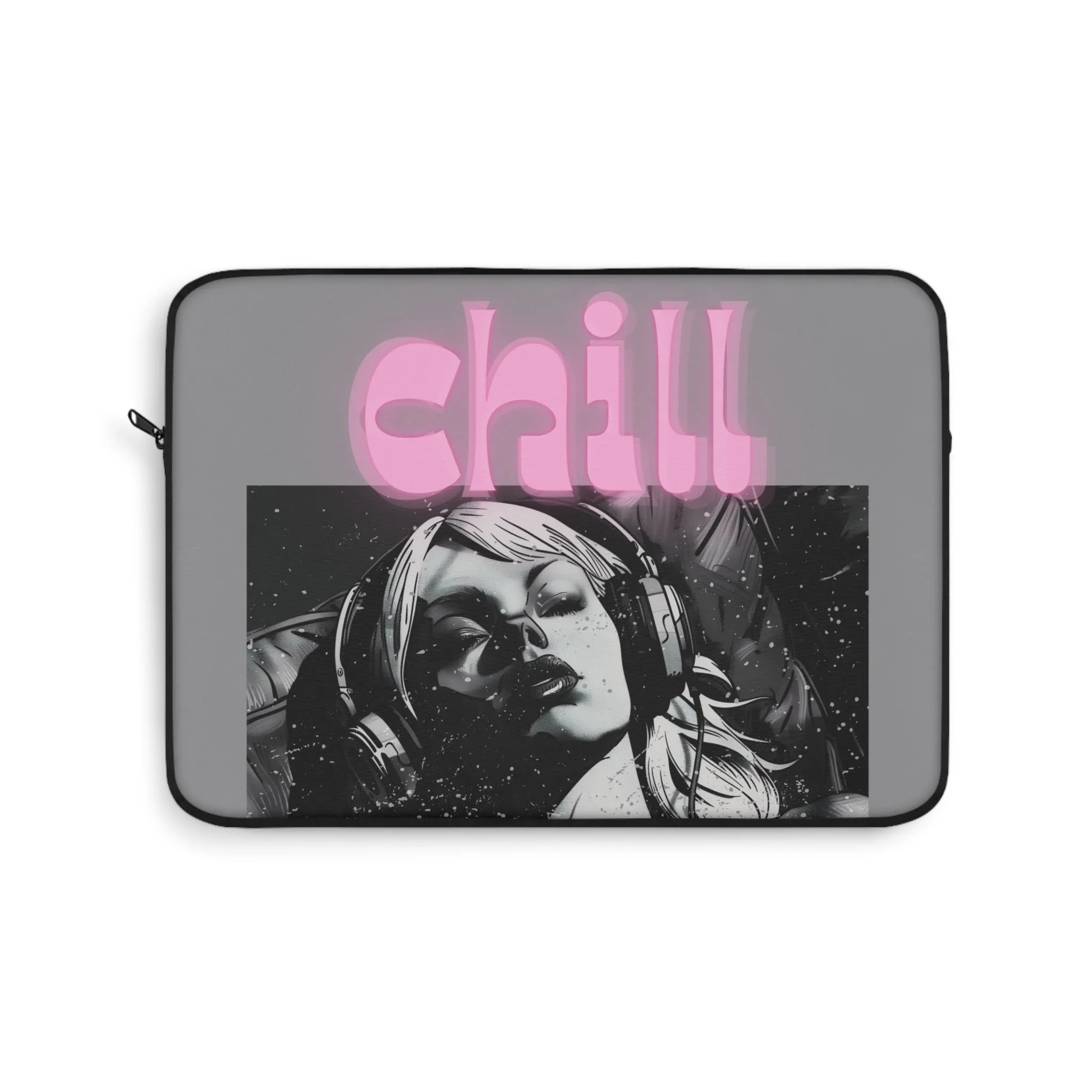 Retro Girl Laptop Sleeve