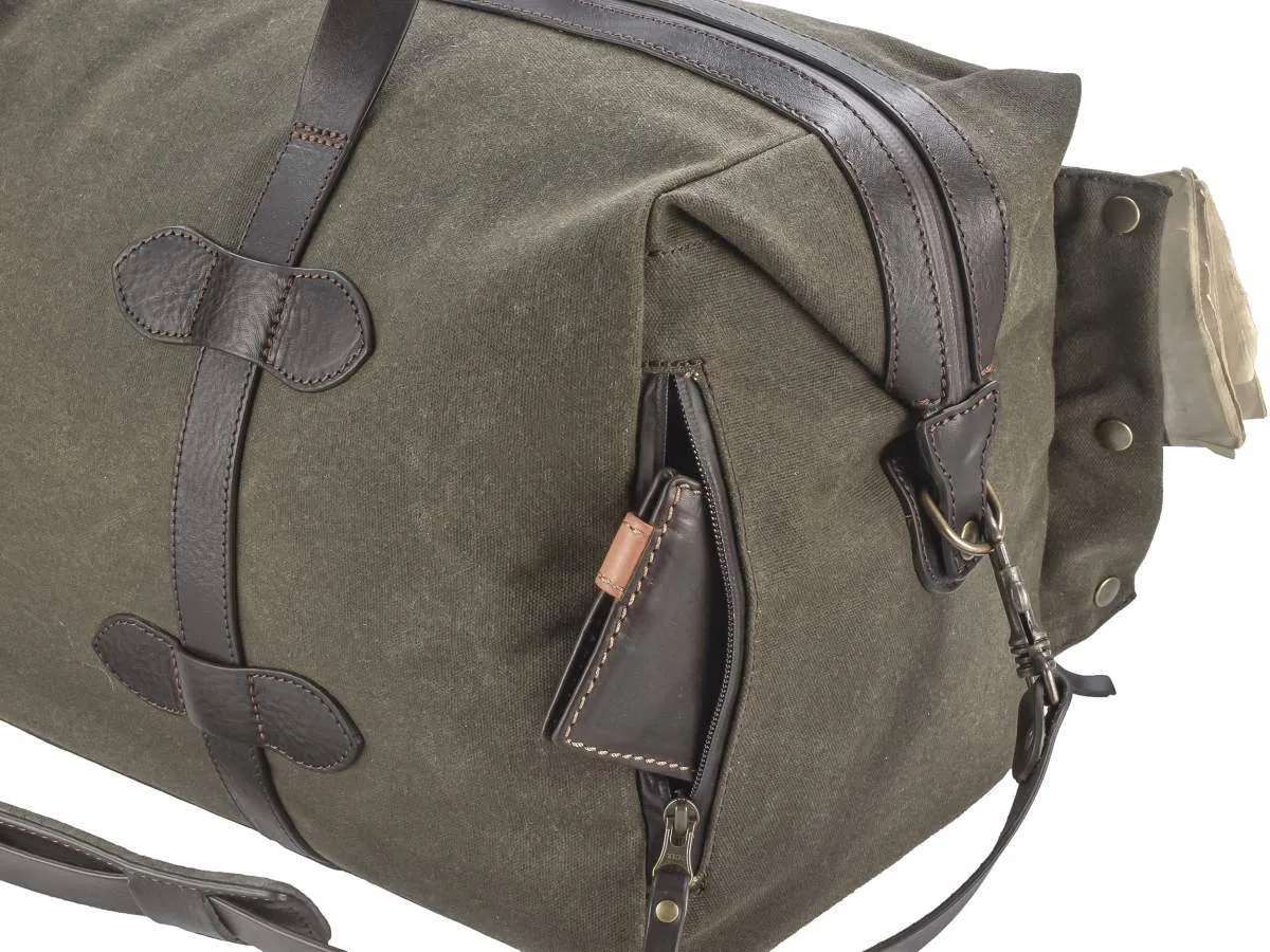 Ruitertassen Canvas Overland Duffle Bag