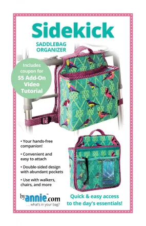 Sidekick Saddlebag Organizer Pattern