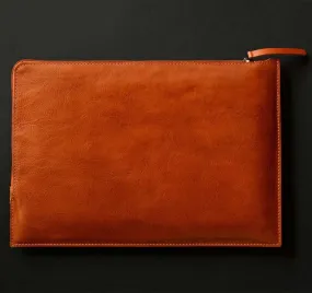 Slim Leather Laptop Sleeve