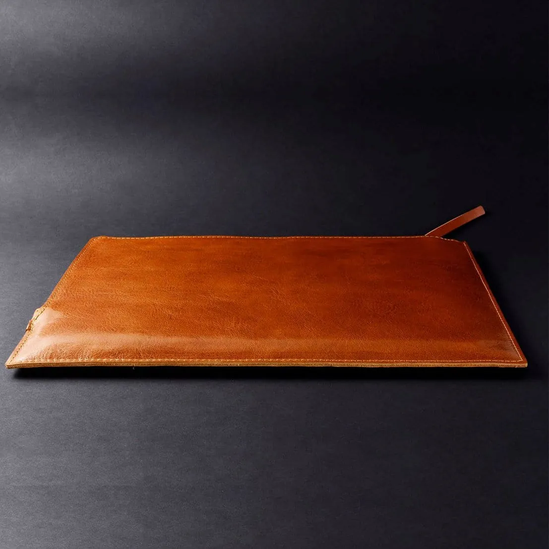 Slim Leather Laptop Sleeve