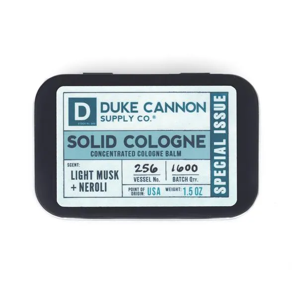 Solid Cologne - (Light Musk and Neroli)