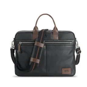 SOLO ROADSTER COLLECTION SHOREWOOD LEATHER BRIEFCASE