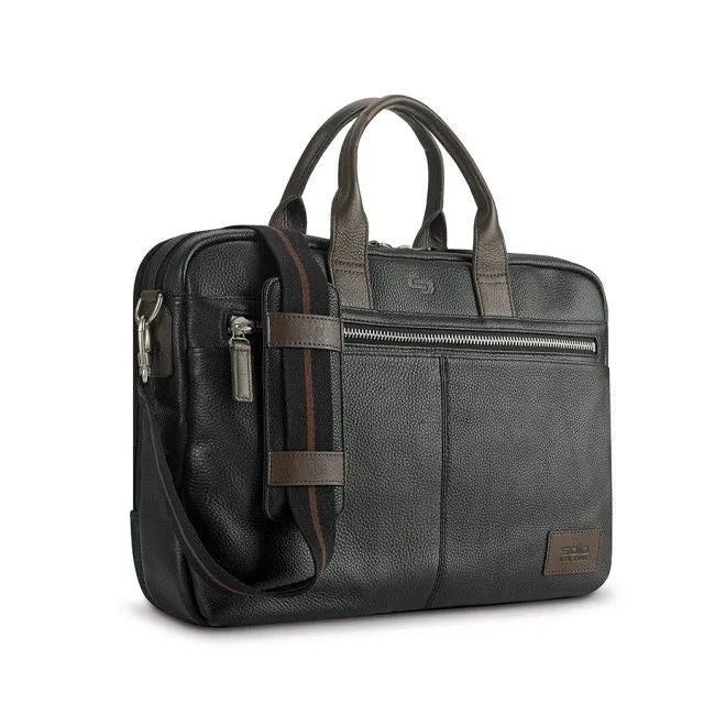 SOLO ROADSTER COLLECTION SHOREWOOD LEATHER BRIEFCASE