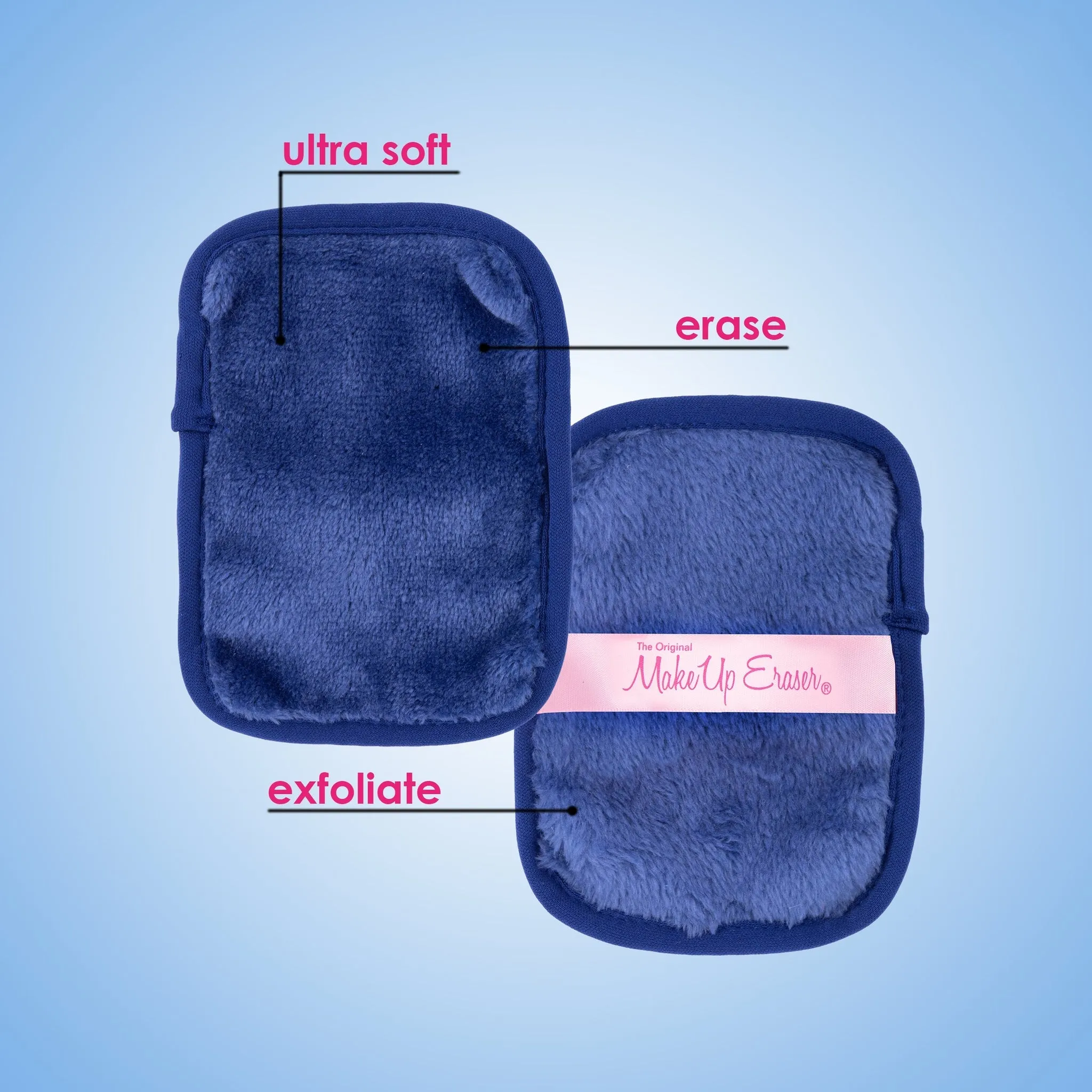 THE ORIGINAL MAKEUP ERASER (Weekenders Blue 3-Day Set)