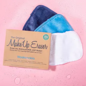 THE ORIGINAL MAKEUP ERASER (Weekenders Blue 3-Day Set)