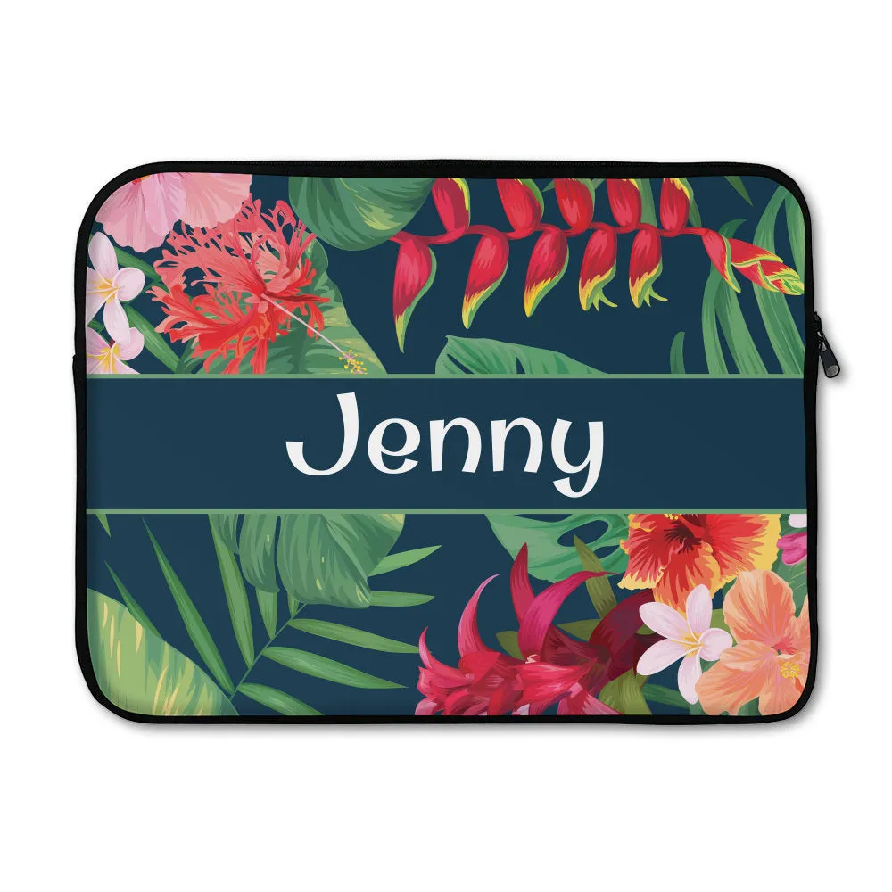 Tropical Laptop Sleeve - Medium